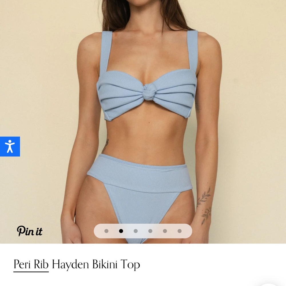 Montce Bikini - Peri Rib Hayden Bikini Top & Lulu Bikini Bottom